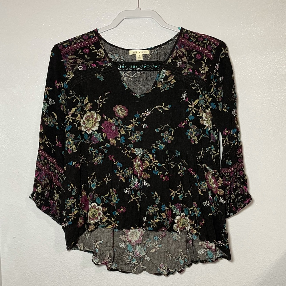 Floral blouse